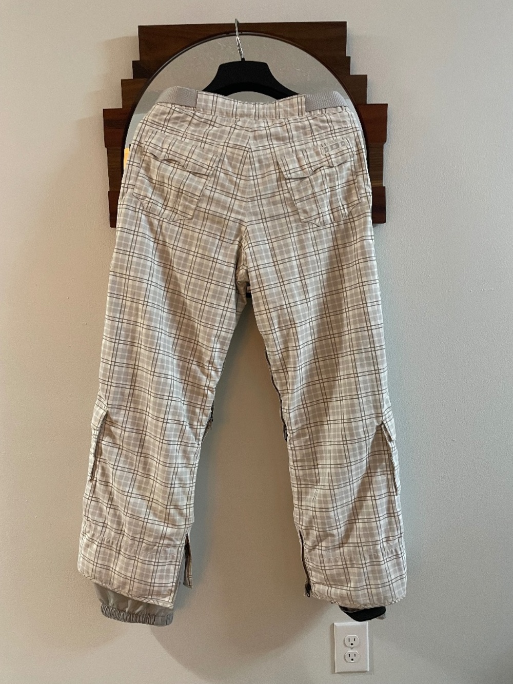 Burton Plaid Snowboard Pants- women's